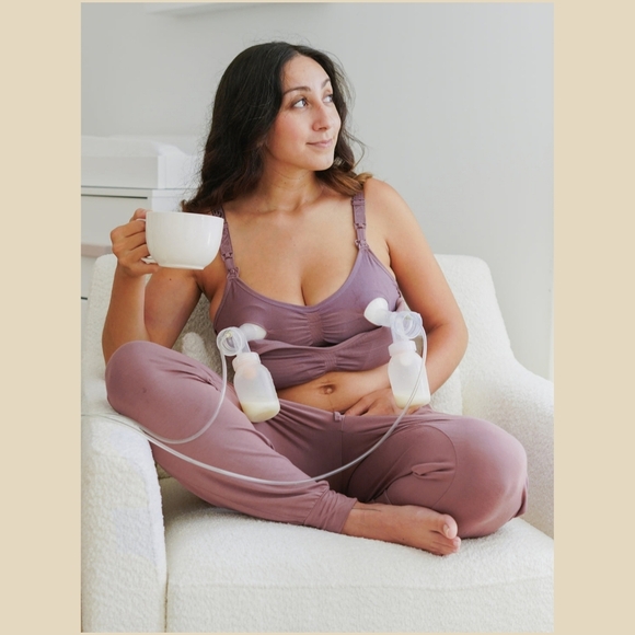 Kindred Bravely Sublime Hands-Free Pumping & Nursing Maternity Bra - M - Picture 11 of 12